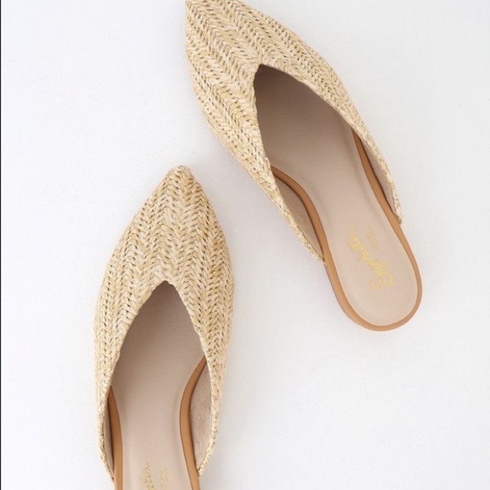 Seychelles Raffia Mule